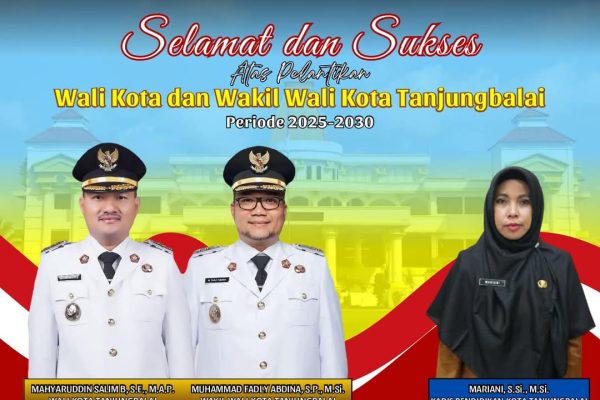 Bupati dan Wakil Bupati Tanjungbalai Periode 2025-2030